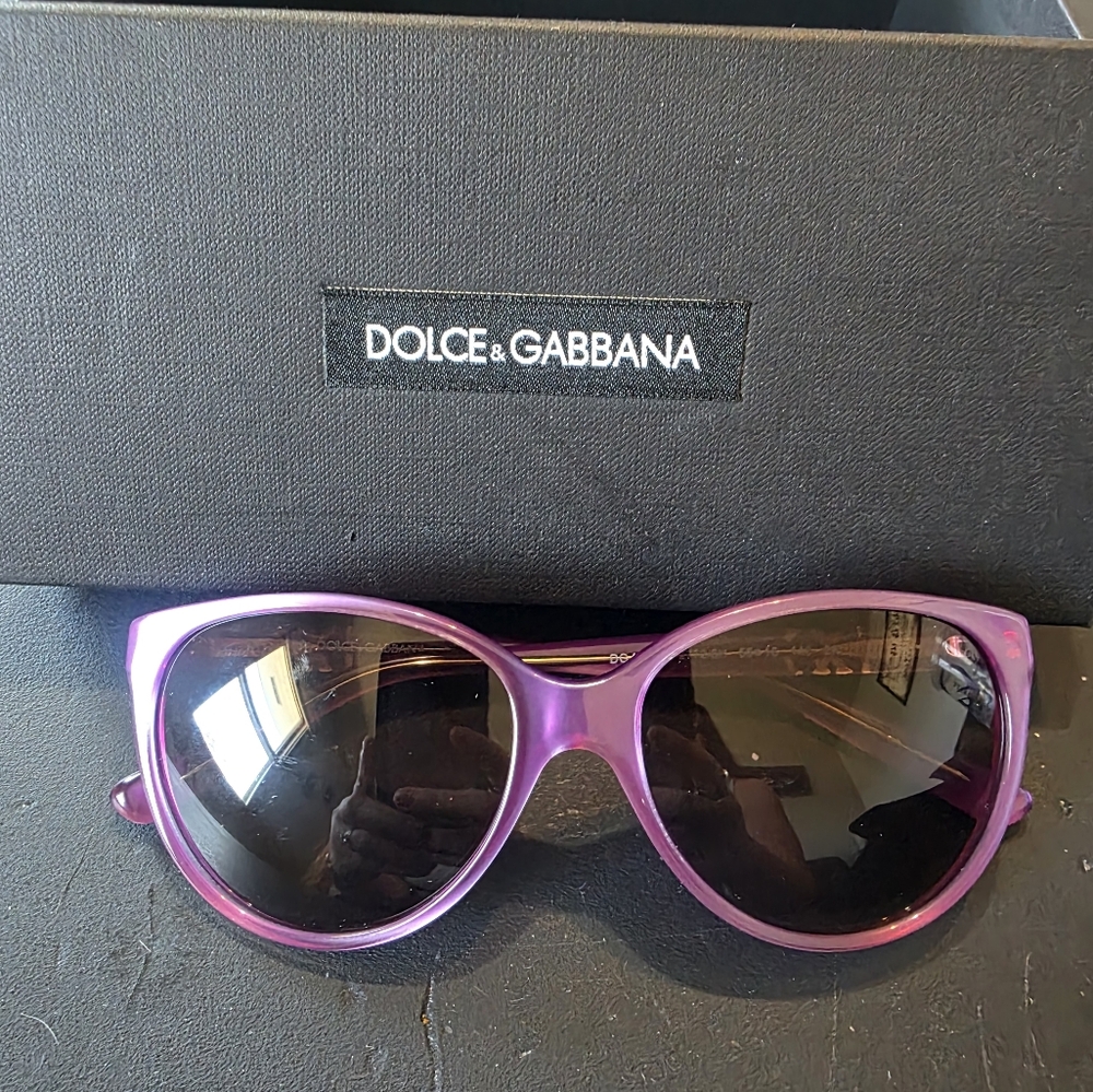 Dolce & Gabbana Purple Sunglasses NWOT